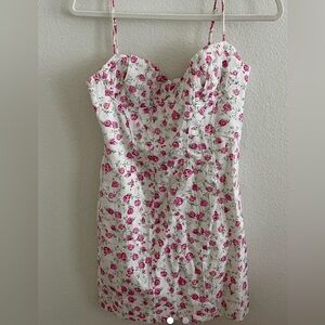 Zara Floral Print Mini Dress